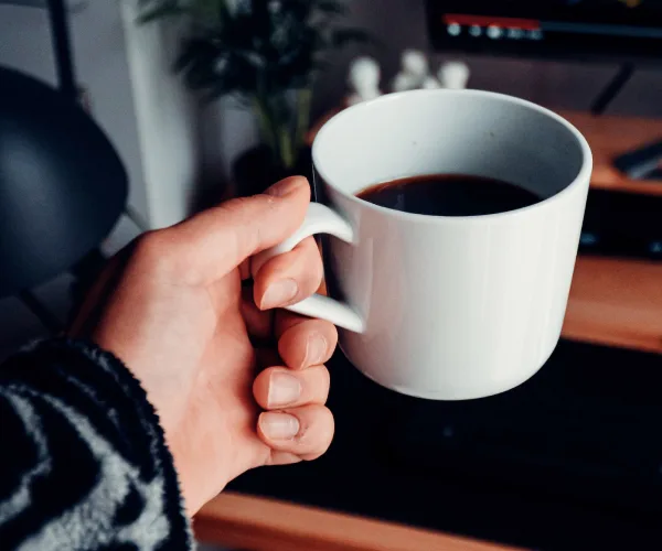 Sipping tea, embracing tranquility - pg